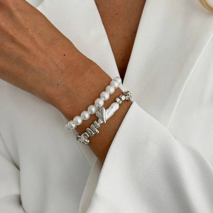 Elegant Imitation Pearl Bracelet