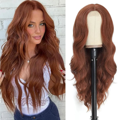 Ombre Blonde Curly Wig