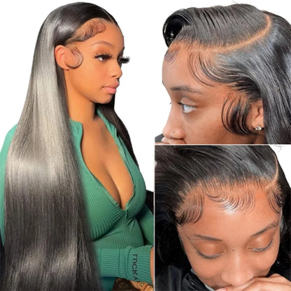 Lace Front Human gluless Hair