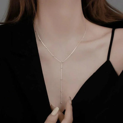 Long Tassel Chain Necklaces