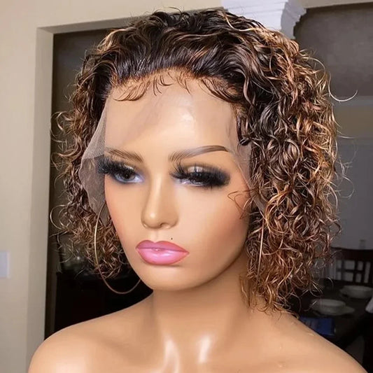 Short Human Hair Wig