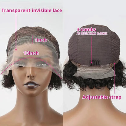 Short Human Hair Wig
