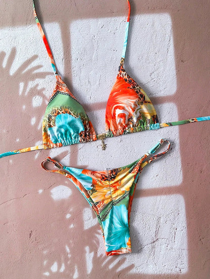 Leopard Push Up Bikinis