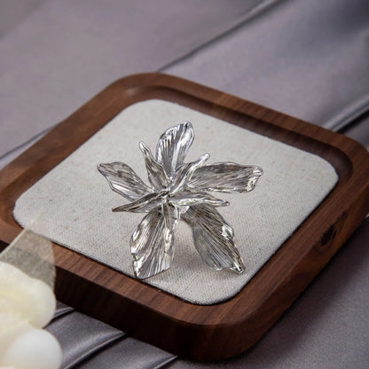 Layered Big Flower Ring