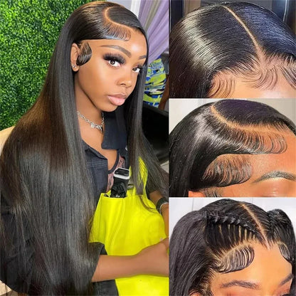 Lace Front Human gluless Hair