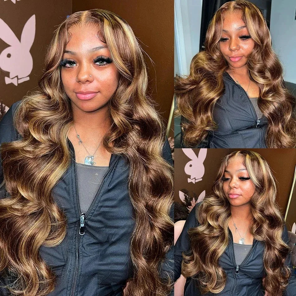 Ombre Ash Blonde With Dark Roots