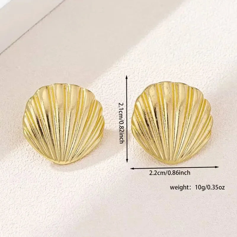 Texture Stud Earrings