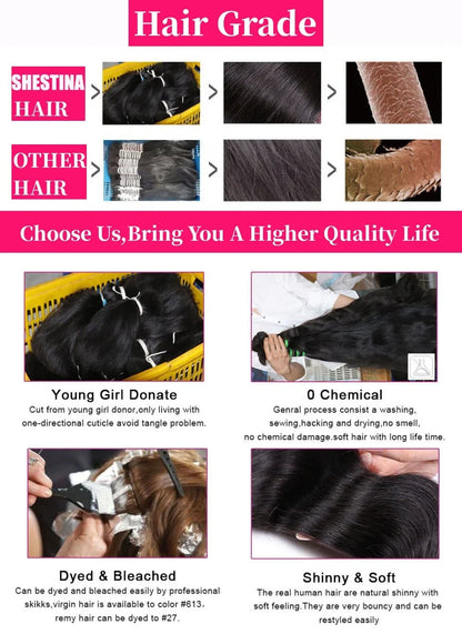 Highlight 5x5 Glueless Wigs Human Hair