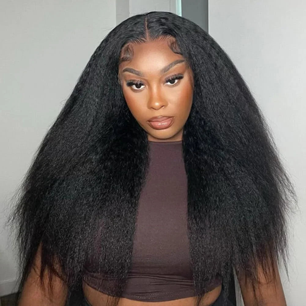 250% Kinky Straight Glueless Wig
