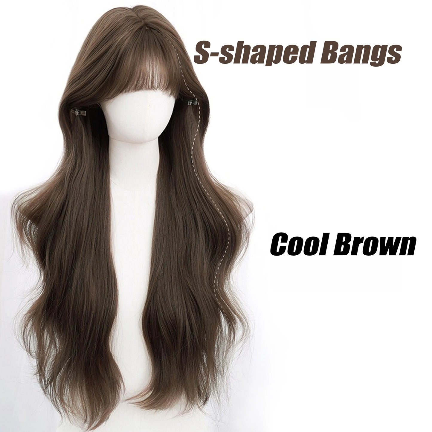 Ombre Blonde Curly Wig