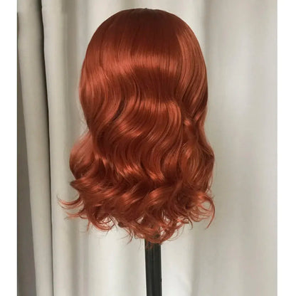 Orange Ginger Body Wave Bob Wig