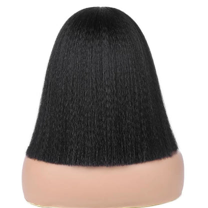 Synthetic Straight U Part Wig Kinky
