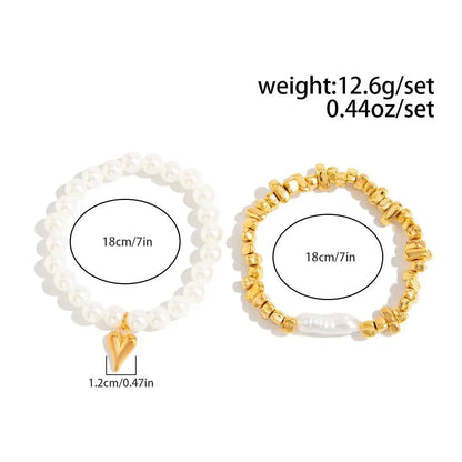 Elegant Imitation Pearl Bracelet