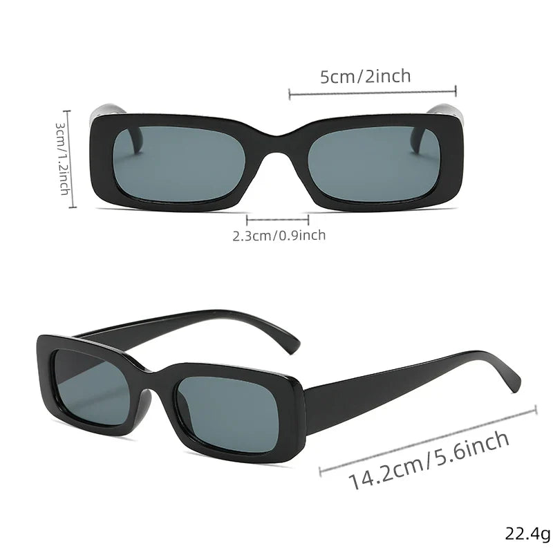 Black Square Sunglasses