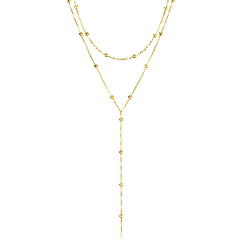 Long Tassel Chain Necklaces