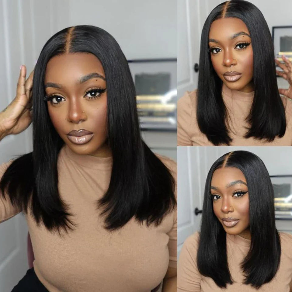 Ginger Orange HD Transparent Short Bob