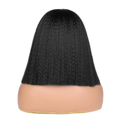 Synthetic Straight U Part Wig Kinky