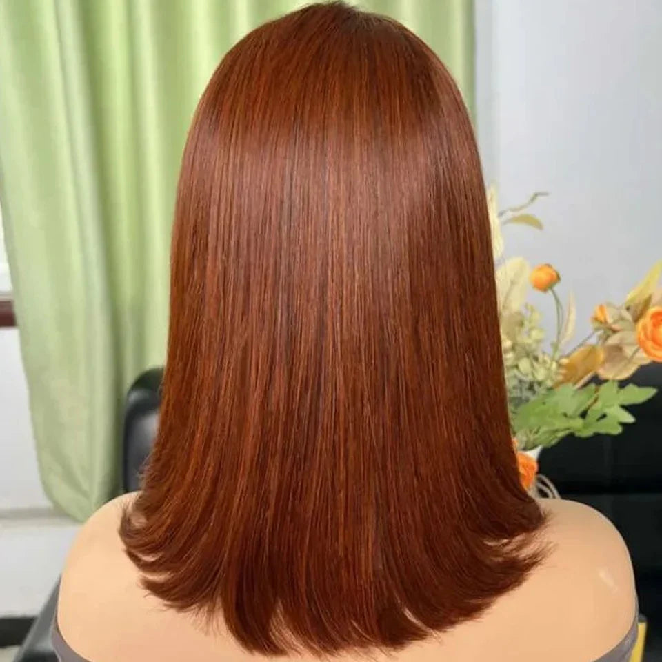 Sleek Straight Short Bob Wig