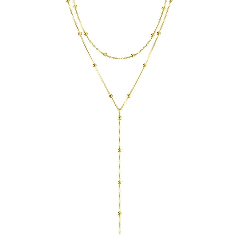 Long Tassel Chain Necklaces
