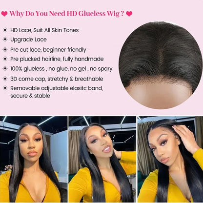 Glueless Virgin Human Hair