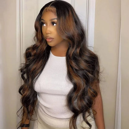 1B/30 Ombre Highlight Lace Front Wigs