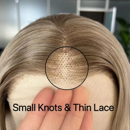 Ombre Ash Blonde Wig
